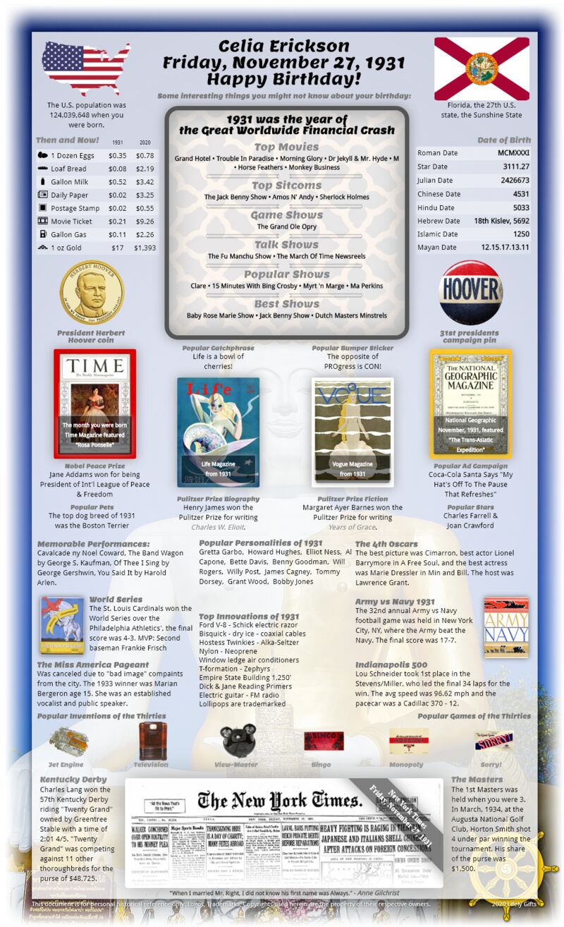 Something distinctive.